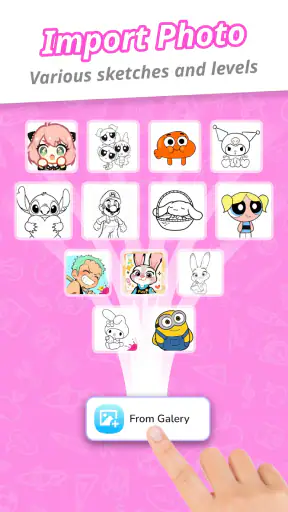 Draw Cartoon - AR Sketch App screenshot