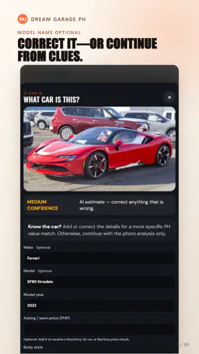Dream Garage: AI Deal Checker screenshot