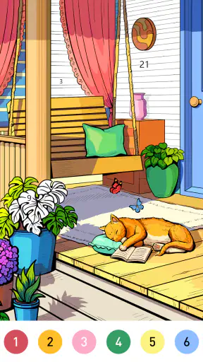 Dream Home Coloring book screenshot