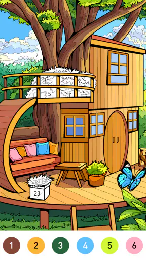 Dream Home Coloring book screenshot