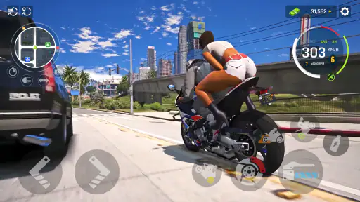 Driving Motor Racing Simulator screenshot