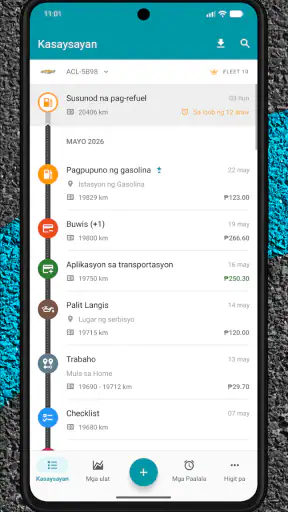 Drivvo Pamamahala ng sasakyan screenshot