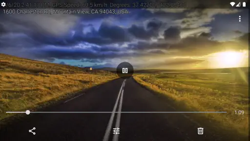 Droid Dashcam DVR screenshot
