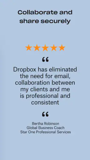 Dropbox: Files & Cloud Storage screenshot