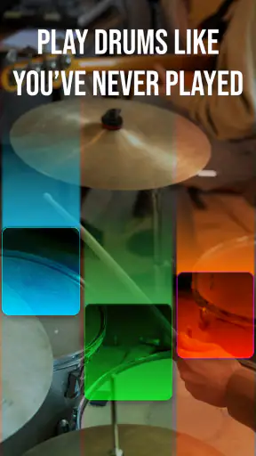 Drum Tiles: drumming game screenshot