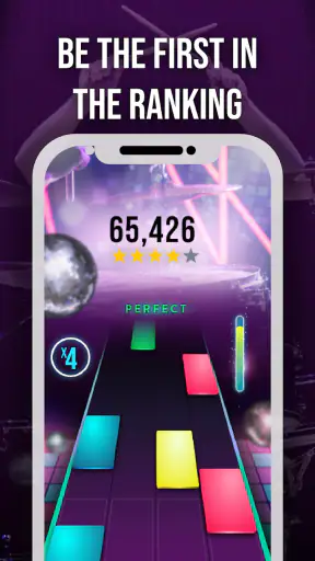 Drum Tiles: drumming game screenshot