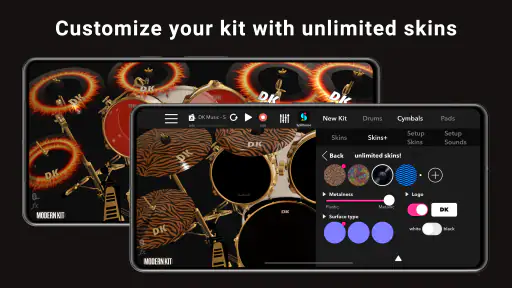 DrumKnee 3D Drums - Drum Set screenshot