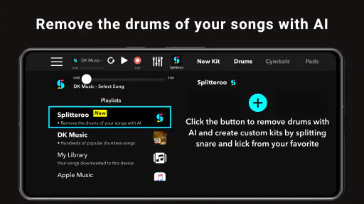DrumKnee 3D Drums - Drum Set screenshot