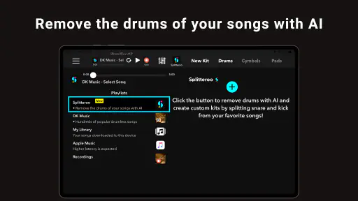 DrumKnee 3D Drums - Drum Set screenshot