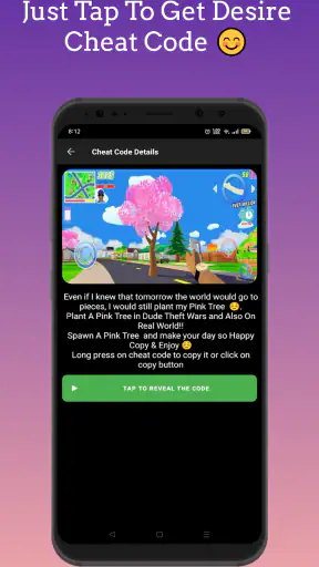Dude Theft Wars, Cheat Codes screenshot