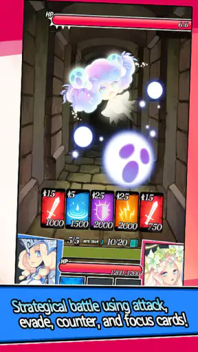 Dungeon&Girls: Card Battle RPG screenshot