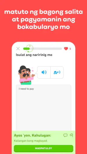 Duolingo: Mga Leksiyon sa Wika screenshot