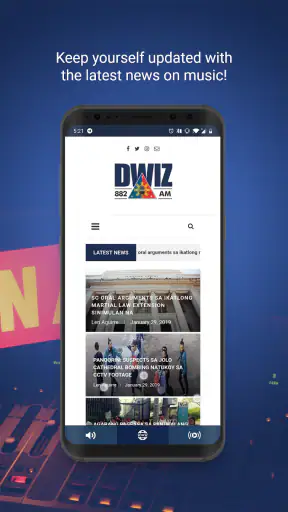 DWIZ 882 AM screenshot