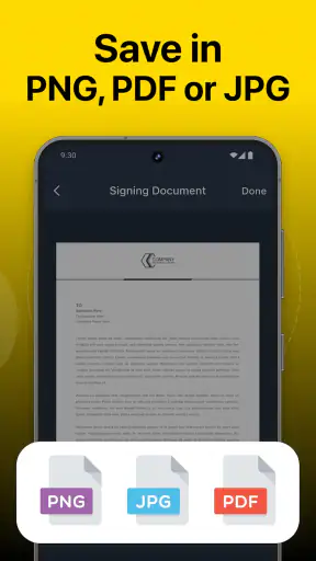 e Signature Scanner, Sign PDF screenshot
