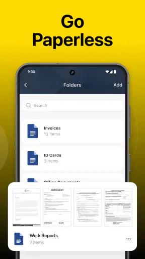 e Signature Scanner, Sign PDF screenshot