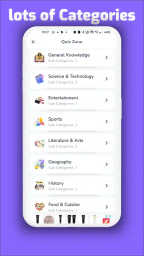 Earning Quiz: Play & Earn Cash screenshot