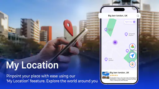 Earth Map Satellite: View screenshot