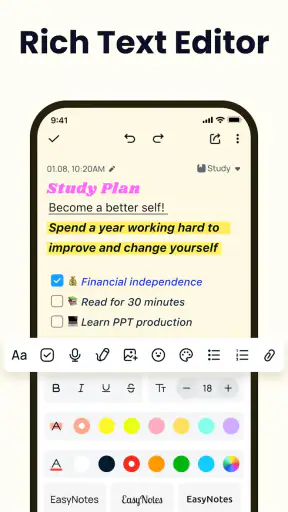 Easy Notes - Notebook Note pad screenshot