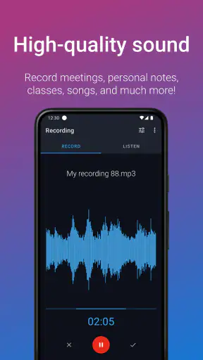 Easy Voice Recorder Pro screenshot