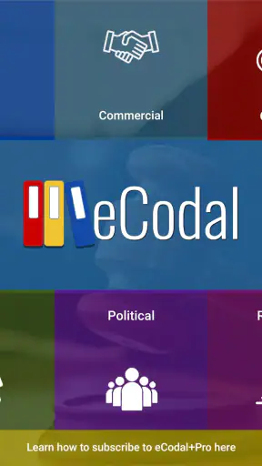 eCodal screenshot