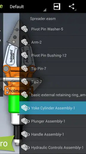 eDrawings screenshot