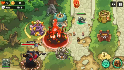 Empire Warriors: Tower Defense screenshot