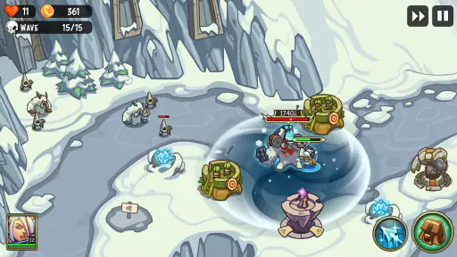 Empire Warriors: Tower Defense screenshot
