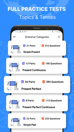 English Grammar - AI Tutor screenshot