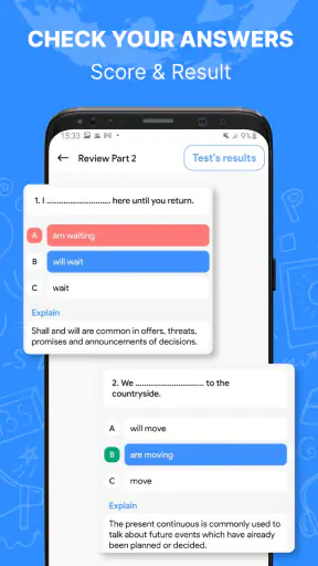 English Grammar - AI Tutor screenshot