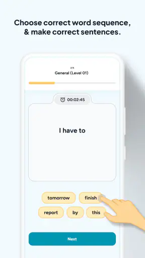 English Sentence Make & Learn screenshot