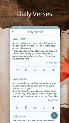 English Tagalog Bible Offline screenshot