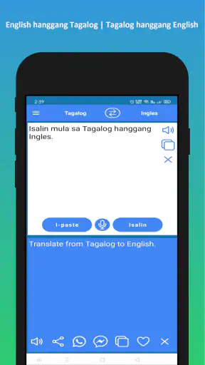 English to Tagalog Translator screenshot