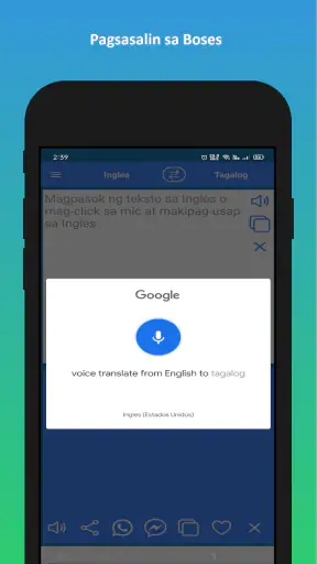 English to Tagalog Translator screenshot