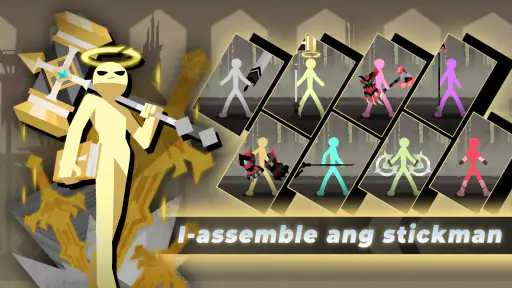 Epic Stickman: Idle RPG War screenshot