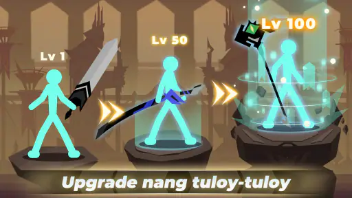 Epic Stickman: Idle RPG War screenshot
