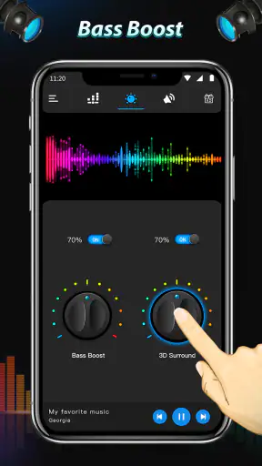 Equalizer & Bass tagasunod Pro screenshot