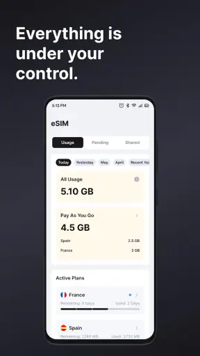 eSIM io: Global SIM Card screenshot