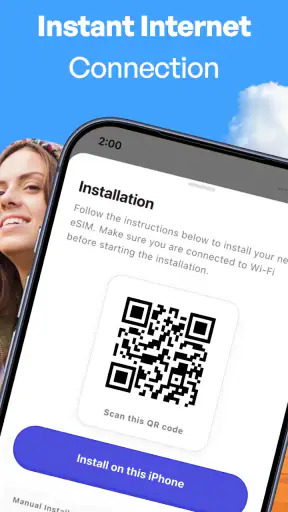 eSIM70: eSIM For Travel Data screenshot