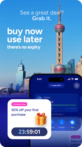 Eskimo: eSIM Travel Internet screenshot