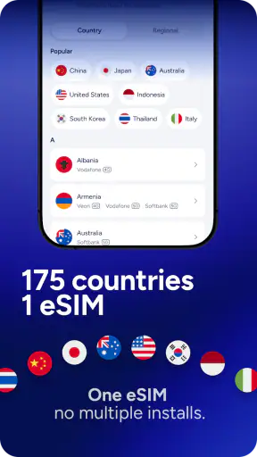 Eskimo: eSIM Travel Internet screenshot