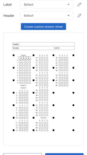 EvalBee (OMR sheet scanner) screenshot