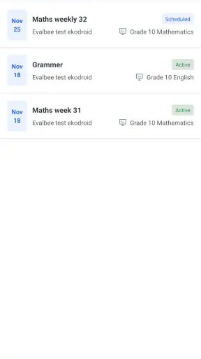 Evalbee Student screenshot