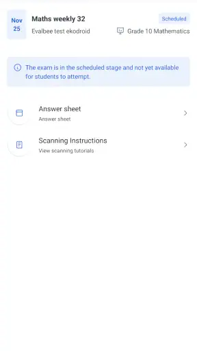 Evalbee Student screenshot