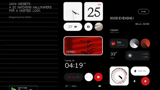 Evrything Widget Pack for KWGT screenshot