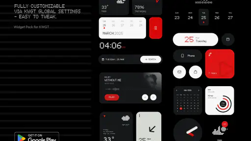 Evrything Widget Pack for KWGT screenshot