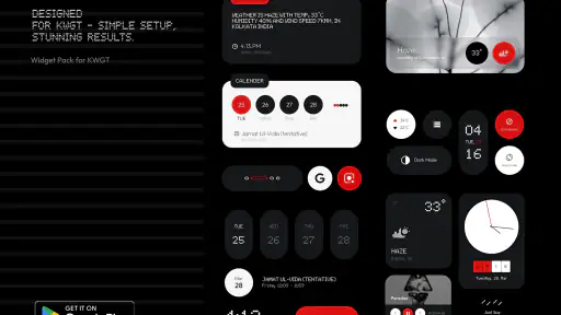 Evrything Widget Pack for KWGT screenshot