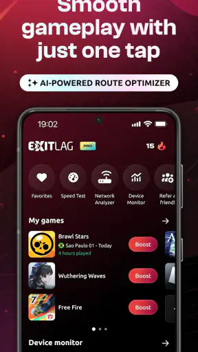 ExitLag: Lower your Ping screenshot