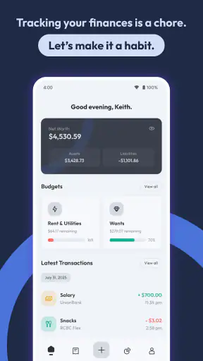 eXpend: Make Budgeting a Habit screenshot