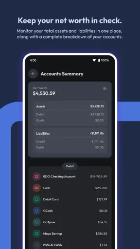 eXpend: Make Budgeting a Habit screenshot