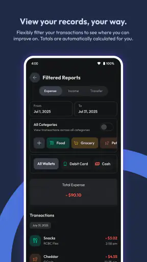 eXpend: Make Budgeting a Habit screenshot